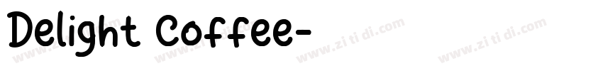 Delight Coffee字体转换